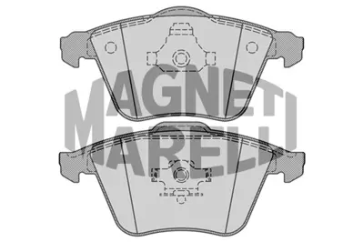 MAGNETI MARELLI 323700028700 Volvo Balata C30 C70 Iı Ön 93195754 30635328 30683274 30714791 30742029 31212184 1605195 93188031 93190982 1508074