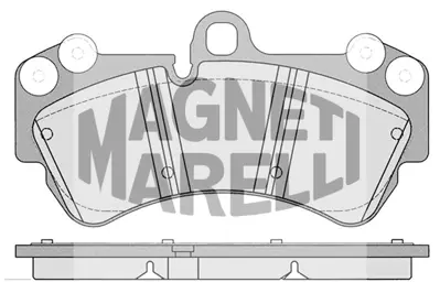 MAGNETI MARELLI 323700028800 Fren Balatası Ön Touareg 7l 02> / Cayenne 02> 7L0698151F 95535193900 95535193901 95535193902 7L0698151 7L0698151B 4634205500 7L0698151Q 7L5698151C 7L0698151S