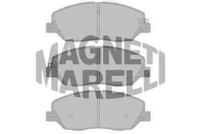 MAGNETI MARELLI 323700029000 Kıa Balata Sorento Iı Xm Ön 48130341A0 581012BA10 581012JA11 581012PA70 581012WA00 581012WA70 581013MA00 581013MA01 581014DU00 581014DA60