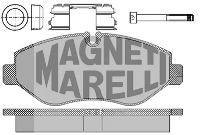 MAGNETI MARELLI 323700029500 Iveco Balata Daıly Iıı On 42555881 29229 AC0581297D ADB01616 PAD1597 130460-48302 8226711 LP