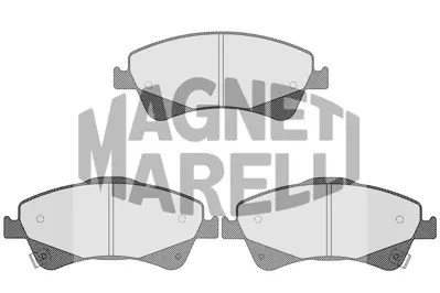 MAGNETI MARELLI 323700030800 Fren Balatası Ön Aurıs 07>12 Verso 08> Avensıs 08>13 044650F010 24668 24669 24929 AC0581589D PAD1707 572600B 8950 181892