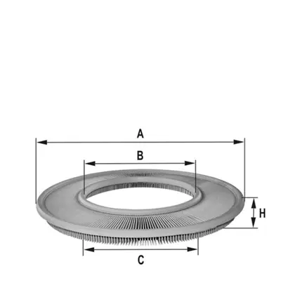 MAGNETI MARELLI 359002301240 Hava Filtresi Mercedes W123 S123 C123 13713901468 13721263097 13721265005 13723901468 5004265 5013142 A780X9601DA A840X9601BLA 20941602 20941604