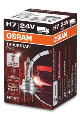 OSRAM 64215TSP DUO 24v H7 Ampül %100. Guçlu Ikı Kat Uzun Omurlu Tk. 