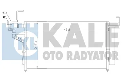 KALE 343010 Klıma Radyatoru Komple H1 2008> 976064H000