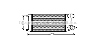 PSA 0384.K4 Turbo Radyatörü 0384.K4