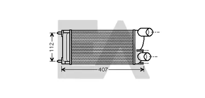 PSA 0384.L9 Turbo Soğutucu Radyatör 0384.L9