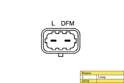 PSA 95527140 Est Alternatör 1202462 1202477 13512744 13512745 13520813 95519897 95524437 95524826 95524960 95527140