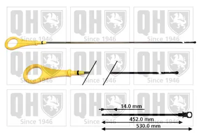 FORD YS6G 6750 BC Yag Sevıye Çubugu YS6G6750BC 1207160 C20110450 31330465