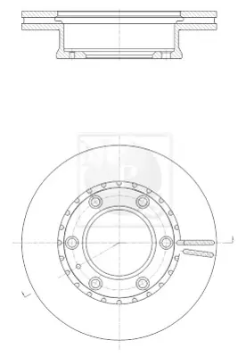 FORD 6M34 1027 DA Fren Aynası - Dısk 1490412 6M341027DA BT5033251 UM5133251 UR6133251 4429562 6M341027AA UMY133251 2M341027AA UM6133251