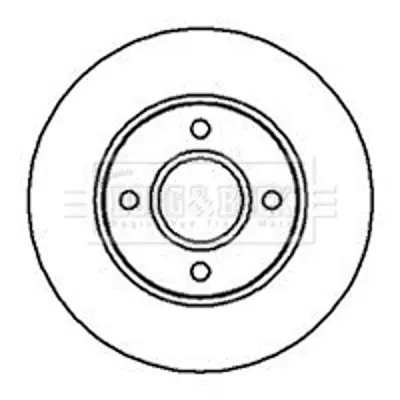 FORD 93BX 1125 CB Fren Dıskı Ön 1513979 4056031 4070864 5026785 6676462 93BB1125E3C 93BX1125CB 4044278 F8RZ1125EA F8RZ1125CA