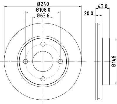 FORD YS6J 1125 CC Fren Dısk Aynası - On    1019604 1066271 1107768 1320581 1320582 1373289 1473005 1524589 4071714 4084226