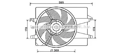 FORD 2S6H 8C607 EF Fan Ve Motoru 1306759 1475302 1495676 2S6H8C607EF 3M5H8C607SB 1319972 1141511 1337584 1366100 2S6H8C607EA