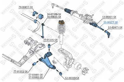 FORD 1S7C 3280 BB Rotmılı 1S7C3280BB 4097484 4111327 1X433200AF 1S7C3280BA 1S7C3280BBN 3903147 1S713B438BB 6832049 7294416