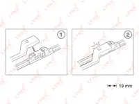 FORD GM5J S17528 CA Sılecek Süpürgesı Ön Takım 2120572 1731693 1731696 1731996 2120677 BM5JS17528AA GM5JS17528CA