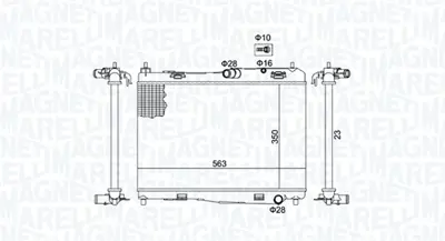 FORD 8V51 8005 BF Su Radyatörü 8V518005BF 8V518005BD 1516267 1523440 1548603 2029176 8V518005BC 8V518005BE 8MK376754761 8MK376754764