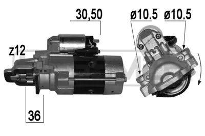 FORD AB39 11000 AA Mars Dınamosu AB3911000AA 1720325 2415034 1720327 RMAB3911000AA AB3911000BA M002T85971ZT M002T8597ZT M2T85971ZT M002T85971