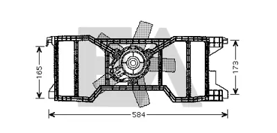 FORD 2S6H 8C607 BE Fan Ve Motoru C20115025 Y40115025 1141508 1145420 1152148 1310446 1319971 1334095 1337582 1343764