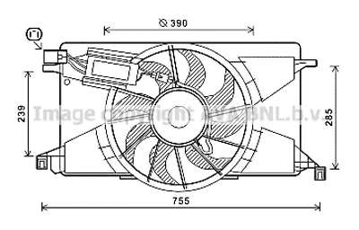 FORD 8V61 8C607 GC Fan Motoru 1740022 1690961 8V618C607GB 8V618C607GC 8V618C607FD 1740023 1690949 1873984 8V618C607FG 8V618C607FC