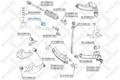 HYUNDAI 548134A501 Vıraj Demır Lastıgı Ön 548134A501 548134A500 548134A001