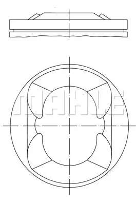 PSA 0628.W4 Piston Grubu  0628.W4