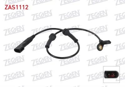 ZEGEN ZAS1112 Abs Sensoru On Sol-Sağ Ford Focus 1998-2004 