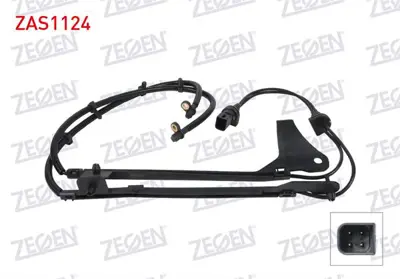 ZEGEN ZAS1124 Abs Sensoru Arka Sol-Sağ Ford Fıesta 2001-2008 