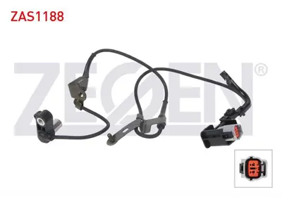 ZEGEN ZAS1188 Abs Sensoru On Sol Mazda 6 (Gggy) 2002-2007 