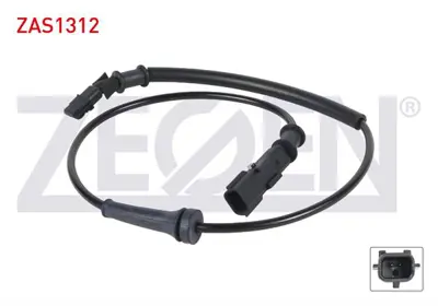 ZEGEN ZAS1312 Abs Sensoru Arka Sol-Sağ Renault Laguna Iı 2001-2007 