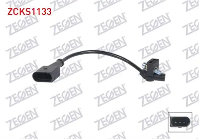 ZEGEN ZCKS1133 Krank Devır Sensoru Kablolu 250 Mm Vw Passat B6 2.0 Fsı 2005-2010 / Touareg 3.0 V6 Tdı 2004-2010 / A 