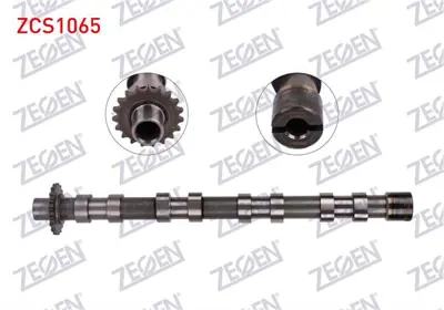 ZEGEN ZCS1065 Eksantrik Mılı Emme 2.0 Hdı (Dw10bted4) Peugeot 307 00-07 / 308 07-13 / 407 04-11 / Expert 09-16 / C 