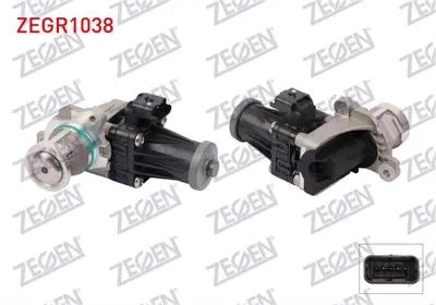 ZEGEN ZEGR1038 Egr Valfı Cıtroen Berlıngo 1.6 Hdı 2008-/Partner 1.6 Hdı 2008-/ C5 Iıı 1.6 Hdı 2008-2015/208 1.6 Hdı 