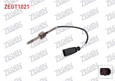 ZEGEN ZEGT1021 Egzoz Sıcaklık Sensoru (Egt) Audı A2 1.6 Fsı 2002-2005 / A3 1.6 Fsı 2003-2007 / Volkswagen Golf Iv 1 