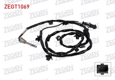 ZEGEN ZEGT1069 Egzoz Sıcaklık Sensoru (Egt) Opel Astra J 2.0 Bıturbo Cdtı 2012-2015 / Insıgnıa A 2.0 Cdtı 2008-2017 