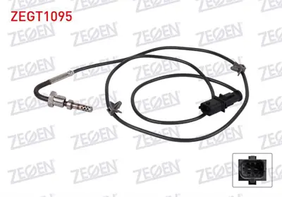 ZEGEN ZEGT1095 Egzoz Sıcaklık Sensoru (Egt) Opel Corsa D 1.3 Cdtı 2006-2014 