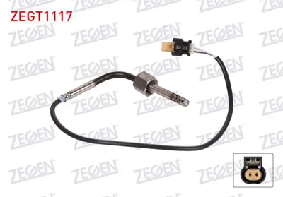 ZEGEN ZEGT1117 Egzoz Sıcaklık Sensoru (Egt) Mercedes Sprınter 35-T 311 Cdı 2006-2009 / Sprınter 35-T 316 Cdı 2011 