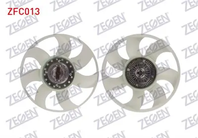 ZEGEN ZFC013 Fan Termiği Pervanelı Klimalı Ford Transıt (V347) 2.2 Tdcı 2006-2014/ Transıt (V347) 2.4 Tdcı 2006-2 