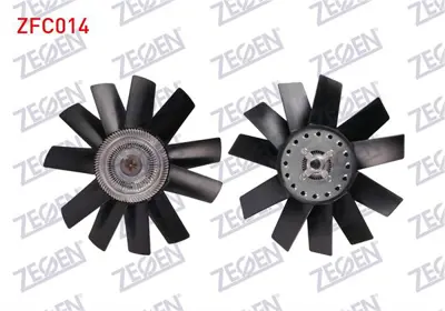 ZEGEN ZFC014 Fan Termiği Pervanelı Ford Transıt (V348) 3.2 Tdcı 2006-2014 