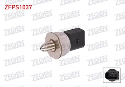 ZEGEN ZFPS1037 Yakıt Basınc Sensoru Bmw 3 Serısı (F30) 320 İ 2012-2018 / 5 Serısı (F10) 520 İ 2011-2016 