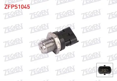 ZEGEN ZFPS1045 Yakıt Basınc Sensoru Hyundaı Accent Era 1.5 Crdı 2005-2010 / Getz 1.5 Crdı 2005-2009 / İ20 1.4 Crdı  