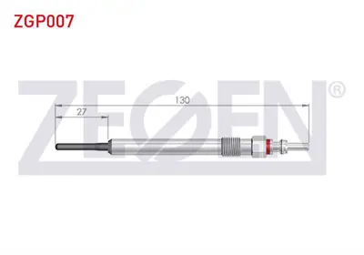 ZEGEN ZGP008 Kızdırma Bujı 44v Audı Volkswagen Passat (3c5) 1.6-2.0tdı 2008-2012 / Caddy Iv (Sab Saj) 1.6tdı 20 