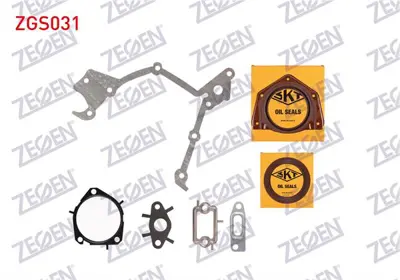 ZEGEN ZGS031 Motor Alt Takım Conta Keçelı Doblo 1.9 D 2001-2010 Skt Keçelı 