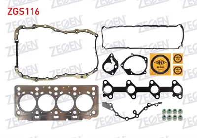 ZEGEN ZGS116 Motor Takım Conta Keçelı Fluence - Clıo - Megane 1.5 Dcı 