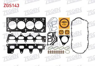 ZEGEN ZGS143 Motor Takım Conta Keçelı Renault Clıo - Megane 1.6 16v K4m 