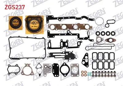 ZEGEN ZGS237 Motor Takım Conta (Skc Yok) Cıtroen Jumper Iıı 2.2 Hdı / Peugeot Boxer 2.2 Hdı Skt Keçelı 