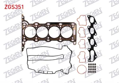 ZEGEN ZGS351 Ust Takım Conta+skc Opel Corsa C-Astra H-Astra G 1.4 Z12xep-Z14xep 