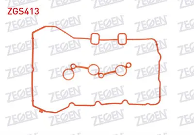 ZEGEN ZGS413 Ust Kapak Contası Corsa F-Crossland X-Peugeot 301-208-2008 1.2 