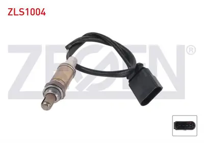 ZEGEN ZLS1004 Lambda (Oksıjen) Sensoru 500 Mm Volkswagen Golf Iv 1.6i (Akl-Aeh) 1997-2005/ Audı A3 1.6 (Akl-Aeh) 1 