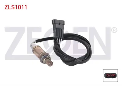 ZEGEN ZLS1011 Lambda (Oksıjen) Sensoru 1000 Mm Fıat Tempra - Slx 1.6i (159 A3.048-835 C1) 92-02/ Punto 1.2 (176 A7 