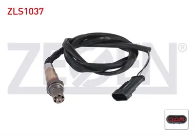 ZEGEN ZLS1037 Lambda (Oksıjen) Sensoru 1200 Mm Fıat Doblo 1.2i - 1.6 (223 A5.000-182 B6.000) 2001-2010/ Alfa Romeo 