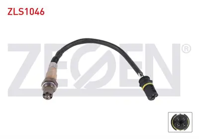 ZEGEN ZLS1046 Lambda (Oksıjen) Sensoru 350 Mm Mercedes E Serısı (W210) E 240 - E 280 - E 320 (M 112.914-M 112.921- 